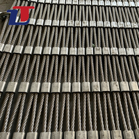 Panneau de remplissage de balustrade pour garde-corps de balcon et sécurité des escaliers, en maille de câble flexible en acier inoxydable