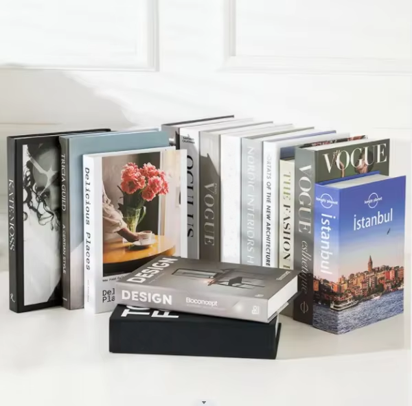 book decor home living room