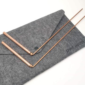 Juego de 2 Varillas de Radiestesia de Cobre de Primera Calidad 99.9% para Adivinación de Agua y Búsqueda de Tesoros - Ideal para Caza, Jardinería y Herramientas Manuales - Product Image 3