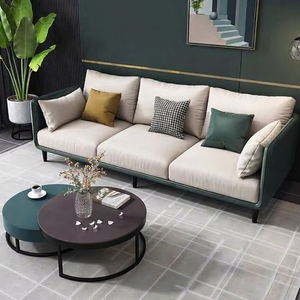 Sofá Contemporáneo Moderno para Sala de Estar con Tapicería Suave y Asientos Espaciosos para Decoración de Interiores - Product Image 1