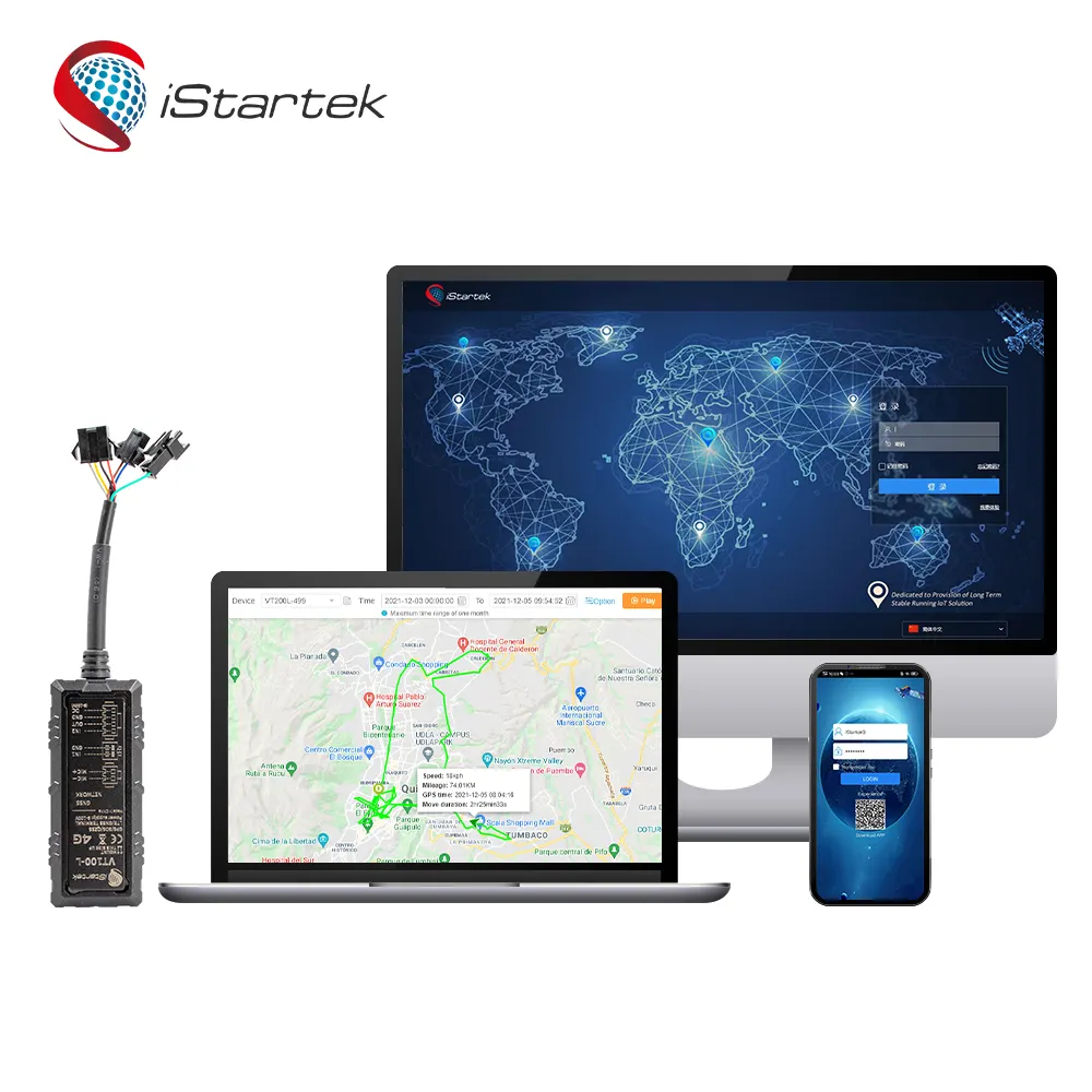 Real Time Istartek Vt100 Goedkope Mini Gps Para Motocicleta Auto Trackers Verborgen Server Software Sms Commando