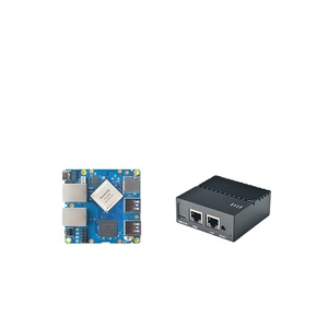 Friendlyelec <span class=keywords><strong>nanopi</strong></span> <span class=keywords><strong>R4S</strong></span> 4GB เคสโลหะสอง Gbps อีเธอร์เน็ตเกตเวย์ RK3399รองรับระบบ OpenWrt Lede V2ray SSR Linux Rockchip - Product Image 2