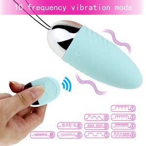 Uova Vibranti con Telecomando Wireless a 10 Velocità, Stimolatore Clitorideo, Palline per Massaggio Vaginale, Vibratori per Punto G - Product Image 2