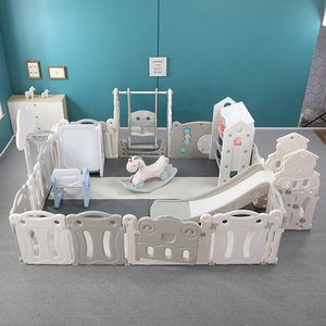 Offre Spéciale En Plastique Bébé Parc De Sécurité Bébé Jouer Clôture De Jardin Avec <span class=keywords><strong>Porte</strong></span> - Product Image 2