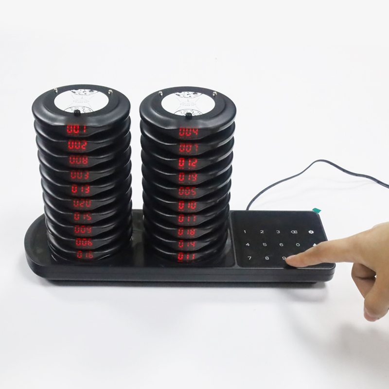 <strong>Wireless</strong> <strong>Restaurant</strong> Waiter Buzzer Service Calling <strong>System</strong> <strong>Wireless</strong> Guest <strong>Table</strong> Vibrating Call Button Coaster Pager