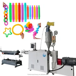 Pipe Hose Blowing Corrugation Machine PVC PE PP Plastic Single Wall Corrugated Pipe Extrusion Line