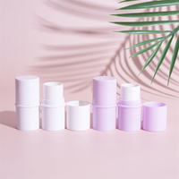 Vente en gros de tubes de baume à lèvres vides en plastique avec logo personnalisé 6g emballage cosmétique bâton de baume à