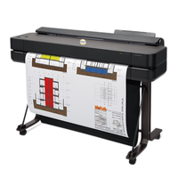 Printer Inkjet Format Besar T650 A0 untuk HP, Teknik CAD, dan Gambar Reka Bentuk T650 A0-36 Inch 4 Warna