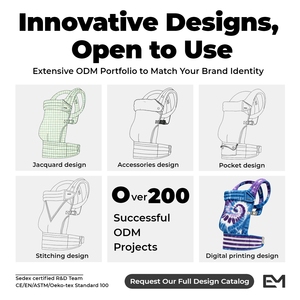 Yüksek kaliteli pamuk taktik bebek taşıyıcı ergonomik bebek tutucu taşıyıcı özel bebek taşıyıcı şal - Product Image 6