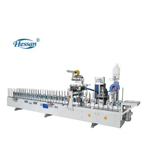 High Speed PUR Hot Melt Glue Wrapping Machine For PVC MDF Profile Lamination Woodworking Machine For Making Door Frame