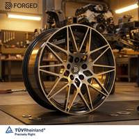 Jantes forgées en alliage d'aluminium concaves profondes GUDE 18-23 pouces 5x112/120/114.3 pour 350Z 370Z pour M5/M3/M4