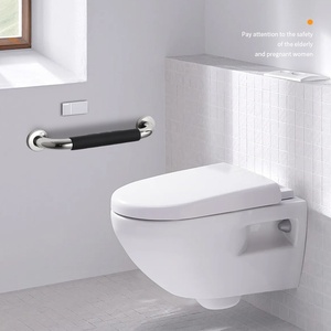 Thép không gỉ lan can phòng tắm lan can chống rơi Non-Slip Silicone xử lý phòng tắm rào cản miễn phí nhà vệ sinh lan can - Product Image 6