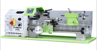 Tour à métaux miniature NU180E 750W à vitesse variable pour le filetage et le perçage des métaux