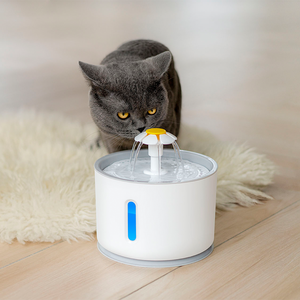 Petwant 2.4L SANS BPA PP LED Lumière Automatique Chien Chat <span class=keywords><strong>Fontaine</strong></span> D'<span class=keywords><strong>eau</strong></span> Potable Pour Animaux de compagnie <span class=keywords><strong>Distributeur</strong></span> - Product Image 3