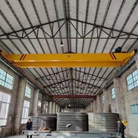 Nouvelle grue à double poutre antidéflagrante à fréquence variable avec contrôle PLC pour la manutention de matériaux dans les usines chimiques inflammables