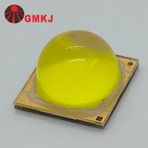 High Power Ceramic White Color 6V 6A 20W 30W 40W 7070 Smd Led Chip Diode With Dome Silicone Lens