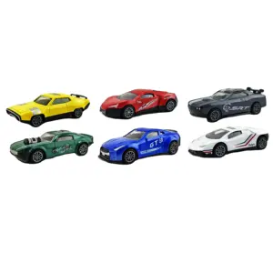 QS Kustom Mainan Anak Skala 1/43 Diecast Model Kendaraan Miniatur Logam Mobil Sport Mainan untuk Anak Laki-laki Diskon Besar
