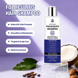 <span class=keywords><strong>Shampooing</strong></span> apaisant personnalisé au logo, anti-pelliculaire, traitement à l'acide salicylique pour la folliculite, le meilleur soin capillaire - Product Image 1