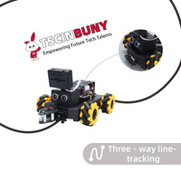 Brazo Robótico Inteligente Tscinbuny con Controlador por Aplicación, Kit Educativo Electrónico Completo para Arduino, Programable