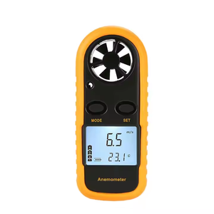 Mini <span class=keywords><strong>Anemometer</strong></span> Draagbare Digitale <span class=keywords><strong>Anemometer</strong></span> Windtemperatuur Instrument <span class=keywords><strong>Anemometer</strong></span> Windmeetinstrument - Product Image 1