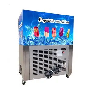 Factory Wholesale Wrapper Water Bottle 2Mould Ice Lolly Popsicle Making Machine