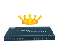 OEMODM Video Mixer HDMI Matrix LPCM 4X4 60Hz 4K @ 60 HDMI Switch Matrix
