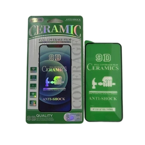 ฟิล์มเซรามิก9D ปกป้องเต็มรูปแบบ micas de celular Protector สำหรับ <span class=keywords><strong>iPhone</strong></span> 17 16 15 14 13 <span class=keywords><strong>11</strong></span> 12 12 <span class=keywords><strong>Pro</strong></span> XR XS <span class=keywords><strong>MAX</strong></span> x XS - Product Image 1