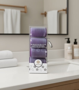 Bigodini per capelli Grenobil, 2 pezzi x 216, in plastica senza calore, strumenti per lo styling - Product Image 2