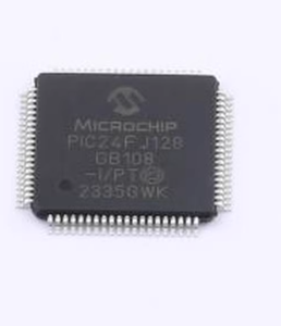 Jeking PIC24FJ128 microcontrollore 16bit IC PIC24FJ128GB108-I/PT 80-TQFP - Product Image 1