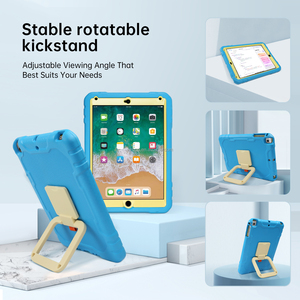 เคสแท็บเล็ตสำหรับเด็ก HGD แบบหลายอุปกรณ์ ผลิตจากวัสดุ EVA ซิลิโคน ป้องกันการกระแทก สำหรับ <span class=keywords><strong>iPad</strong></span> Air <span class=keywords><strong>Pro</strong></span> 11 นิ้ว <span class=keywords><strong>2022</strong></span> (รุ่นที่ 10) <span class=keywords><strong>iPad</strong></span> (A16) 11 นิ้ว 2025 - Product Image 3