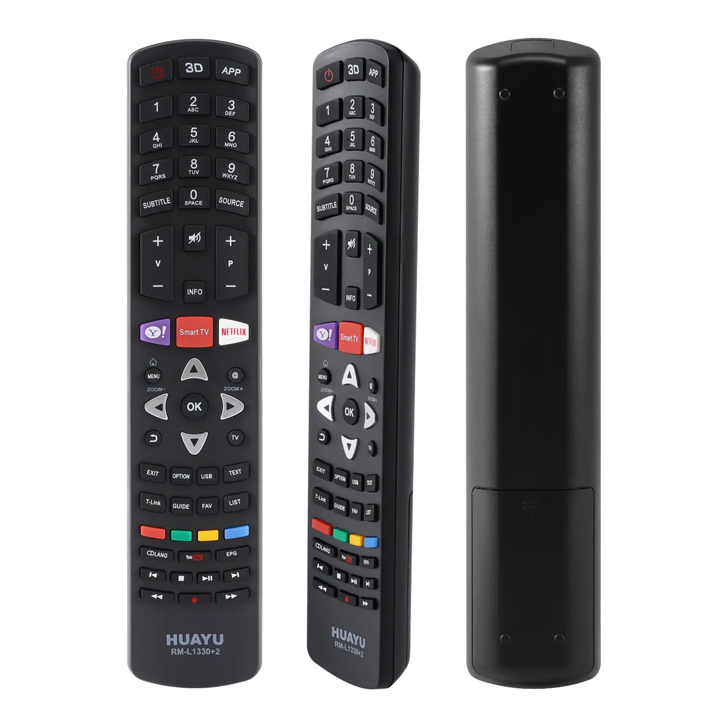 Pour TCL LCD/LED TV télécommande avec Smart Netflix YouTube RM-L1330 + télécommande universelle pointue