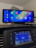 10.26 pouces autoradio sans fil Android Auto Carplay Dashcam tableau de bord voiture lecteur Dvd Mp5 écran intelligent avec caméra