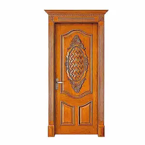 Antika oyma tasarım ceviz maun kapı dekoratif masif ahşap kapı tik ahşap kapı kapı