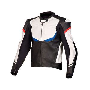 High Quality Leather Jackets Winter Jackets <b>Coat</b> Men's Fashion Synthetic-Leather Bomber Jacket With Red-Black Colors - Product Image 5