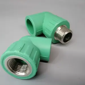 Raccords coudés femelles en <span class=keywords><strong>laiton</strong></span> EKK pour tuyaux PPR - Product Image 3