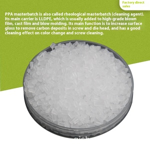 Fabrikant Pe Materiaal Plastic Film Ppa Reologisch Masterbatch Reinigingsmiddel Om De Plasticiteit Van De Schroefkop Te Beschermen En Te Verbeteren - Product Image 2