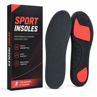 Plantillas Deportivas para Correr para Hombre, Plantillas Atléticas con Absorción de Impactos para Correr, Baloncesto y Entrenamiento, Soporte de Arco Neutro