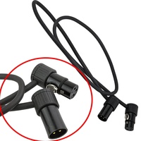 Câble DMX512 à 3 broches, fil de signalisation 1M/2M/5M/10M, cordon de connexion pour éclairage de scène, accessoires d'éclairage DJ, 10 pièces/lot