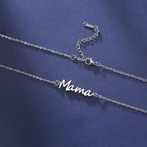 Collar de Cadena con Colgante de Acero Inoxidable y Oro de 18K para Mamá, Regalo del Día de la Madre para Abuela, <span class=keywords><strong>Mi</strong></span> Mamá - Product Image 6