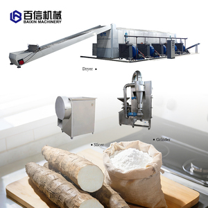 Ligne de production de manioc d'approvisionnement en usine Processeur de farine de manioc Rectifieuse de farine de manioc - Product Image 1