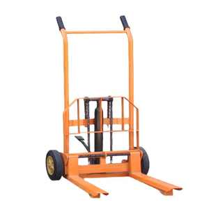 1.2m Micro Forklift <strong>Trolley</strong> 260kg Dynamic Stacker Car Hydraulic Pallet Driver Manual Wheelbarrow for <strong>Small</strong> Household Platform - Product Image 3