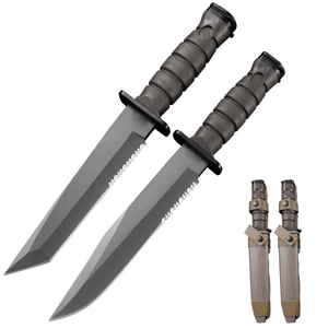 Cuchillo Táctico de Supervivencia Personalizable Pioneer con Mango G10, Hoja Recta de Acero Inoxidable, para Caza y Bricolaje - Product Image 1