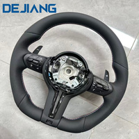 Volant en cuir chauffant à vibrations ACC pour BMW F10 F30 F32 F15 F36 F01 F20 F22 F25 F31 F32 M3 X1 X3 X5 Modifié Amélioré