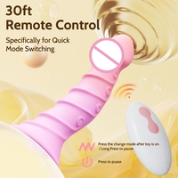 Vibrador Anal de Silicona Suave Multicolor para Mujer, Dildo, Juguete Sexual, 100% Impermeable, Ecológico, Unisex, Venta al Por Mayor