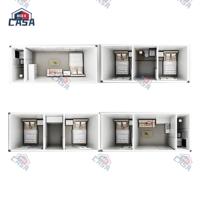 Petites maisons à vivre pour adultes Mini maison en conteneur pliable Maison mobile Maisons modulaires Mini maisons en direct