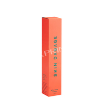 Vente en gros de carton imprimé CMJN de qualité supérieure en papier bouteille d'huile essentielle emballage Tuck End emballage cosmétique boîte postale