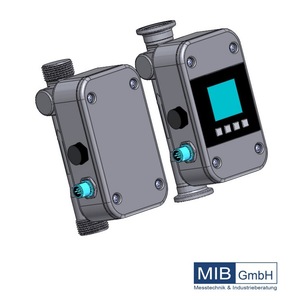 MIB (flowmax) Flowmax 44i <b>Flow</b> <b>Meter</b> 300mh Liquid Stainless Steel Wear Free Germany - Product Image 2