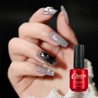 Esmalte de Uñas en Gel Profesional para Discoteca, 16 Colores Reflectantes con Purpurina, Esmalte de Uñas en Gel UV de 15 ml, Esmalte de Uñas en Gel Navideño