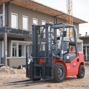 Carretilla elevadora de combustión interna diésel de alta calidad de 3 toneladas, 4 toneladas, 5 toneladas para industrias agrícolas - Product Image 1