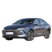 Offre Spéciale – Véhicule d'occasion hybride BYD Qin Plus DMI, berline 5 places rechargeable, transmission automatique, conduite à gauche, intérieur cuir, jantes R17
